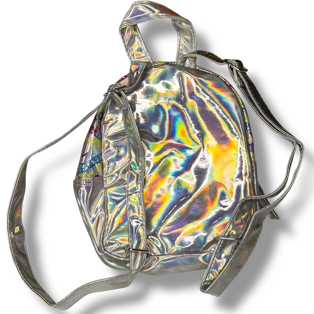 LOL Surprise OMG Magic Sequins Mini  tiny Bling backpack EUC - Picture 2 of 7